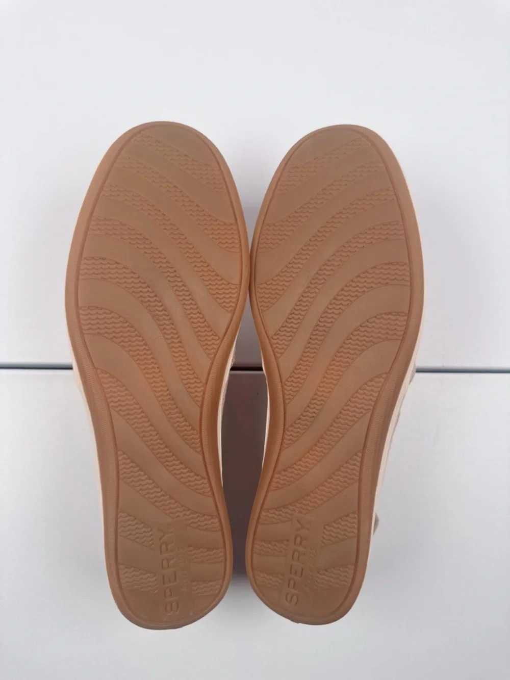 Sperry Songfish Linen Boat Casual Shoe Women's Pink Sparkle Size 7.5 - Picture 6 of 8